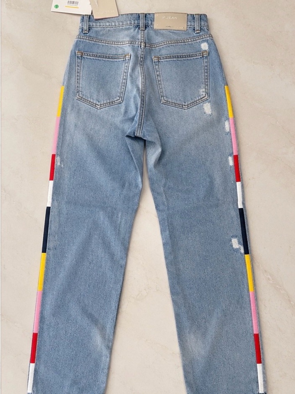 Fwrd Revolve P_jean High-Waist Jeans Nwt Size 25 Retail $375 Made In Italy — image 3 of 3